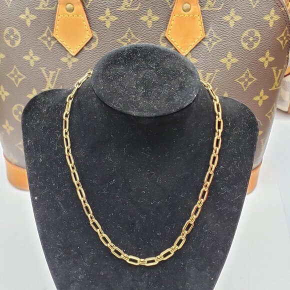 Gold Plated Necklace Chain - Picture 1 of 5